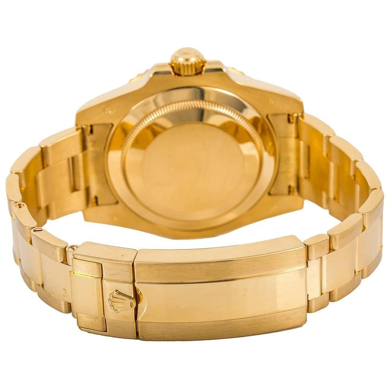 Rolex Submariner Date 116618 18k Yellow Gold Black Dial Auto Men's Watch 40mm - 6