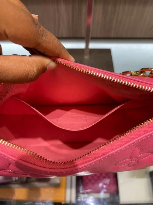 Louis Vuitton Bubblegram Over The Moon Shoulder Bag in Dragon Fruit - 11