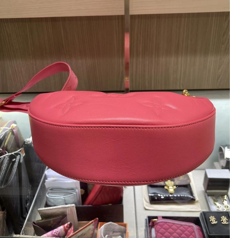 Louis Vuitton Bubblegram Over The Moon Shoulder Bag in Dragon Fruit - 8