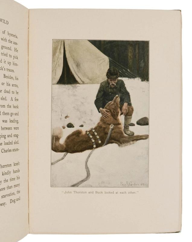 The Call of the Wild ~ by JACK LONDON ~ First Edition ~ 1st Printing 1903 - 8