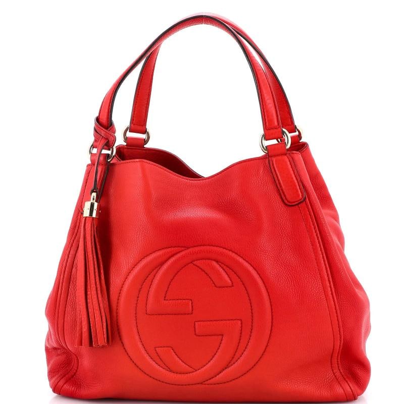 Gucci Soho Shoulder Bag Leather Medium (1 of 7)