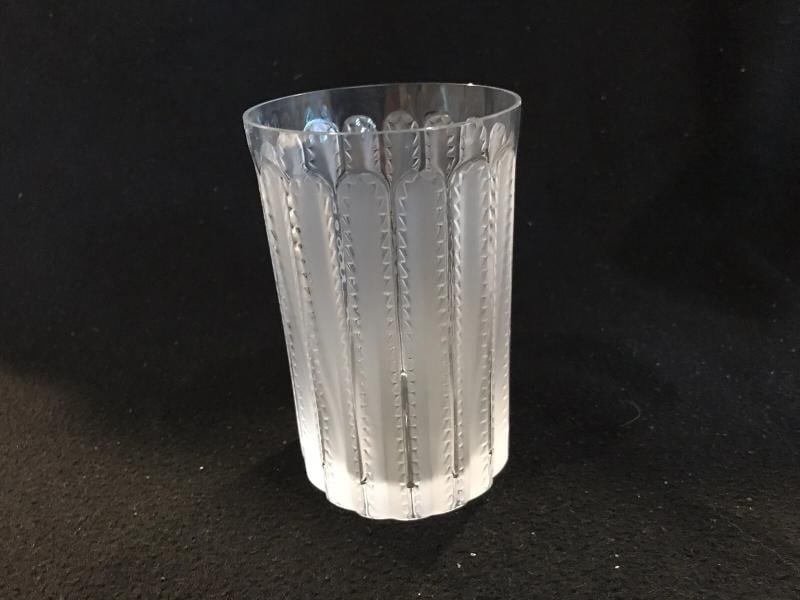 LALIQUE France 7pc Pitcher + Tumblers Set~ Signed - 11