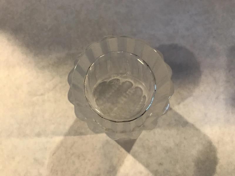 LALIQUE France 7pc Pitcher + Tumblers Set~ Signed - 7