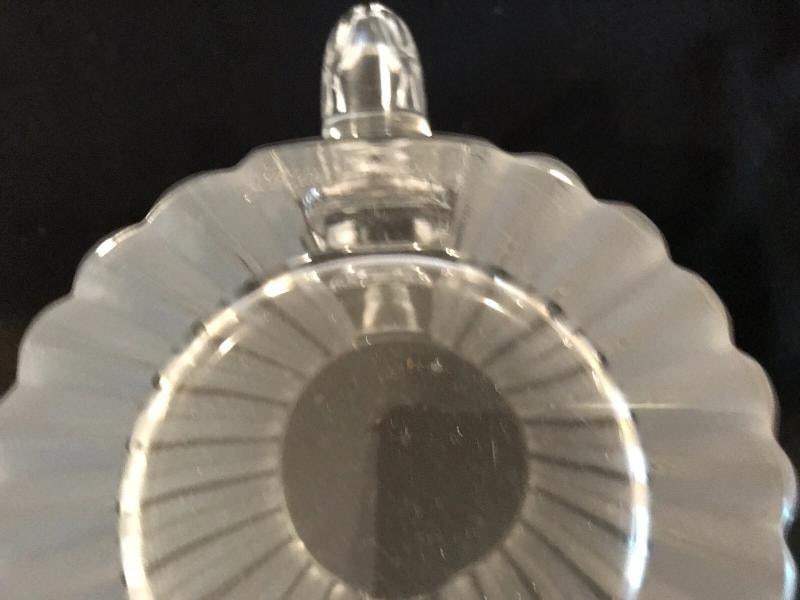 LALIQUE France 7pc Pitcher + Tumblers Set~ Signed - 9