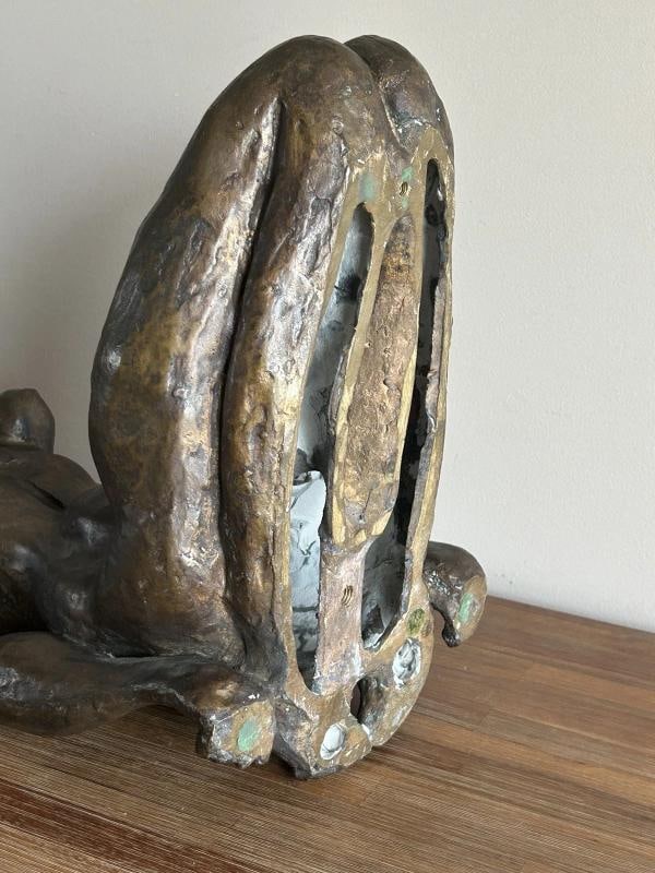 Doris Caesar Signed Bronze Art Sculpture~(25.5" Tall) - 8