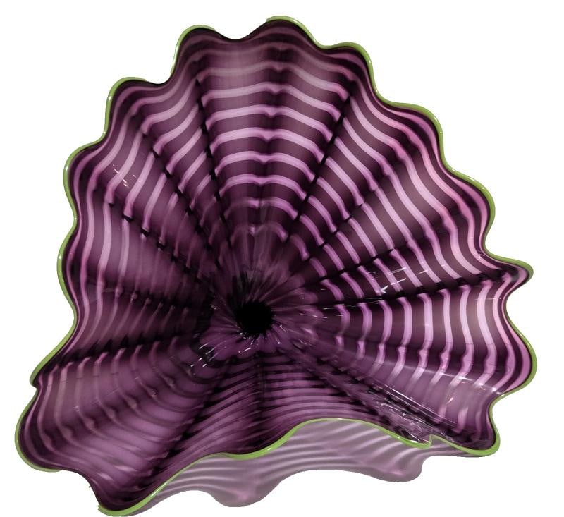 RARE~ D.Chihuly Signed TWO PIECE Hand Blown Glass Set~ (Measurements in Description) - 8