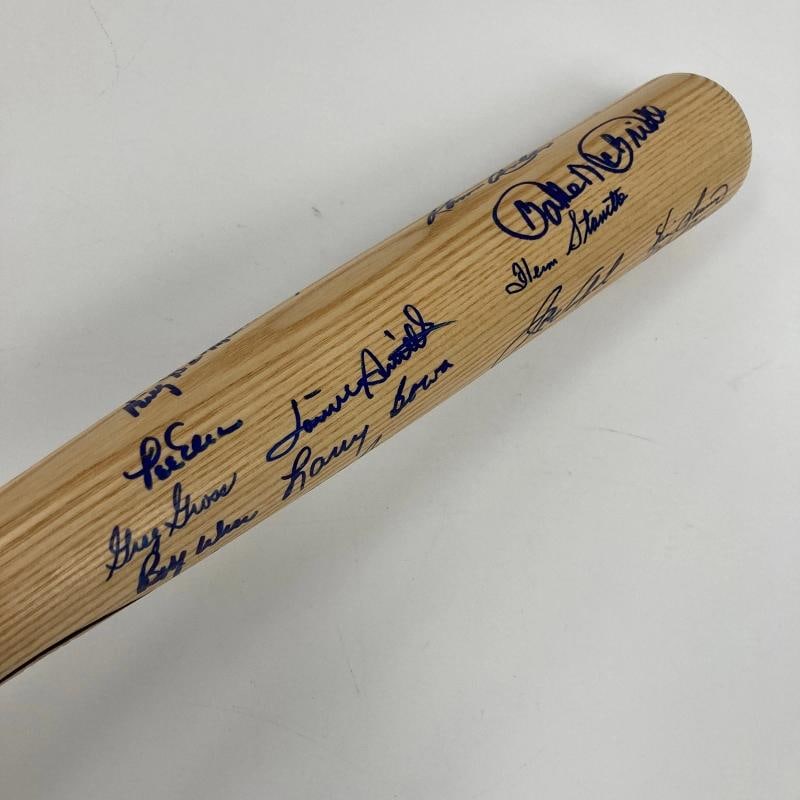 1980 Philadelphia Phillies World Series Champs Team Signed Bat 31 Sigs (PSA LOA) - 7
