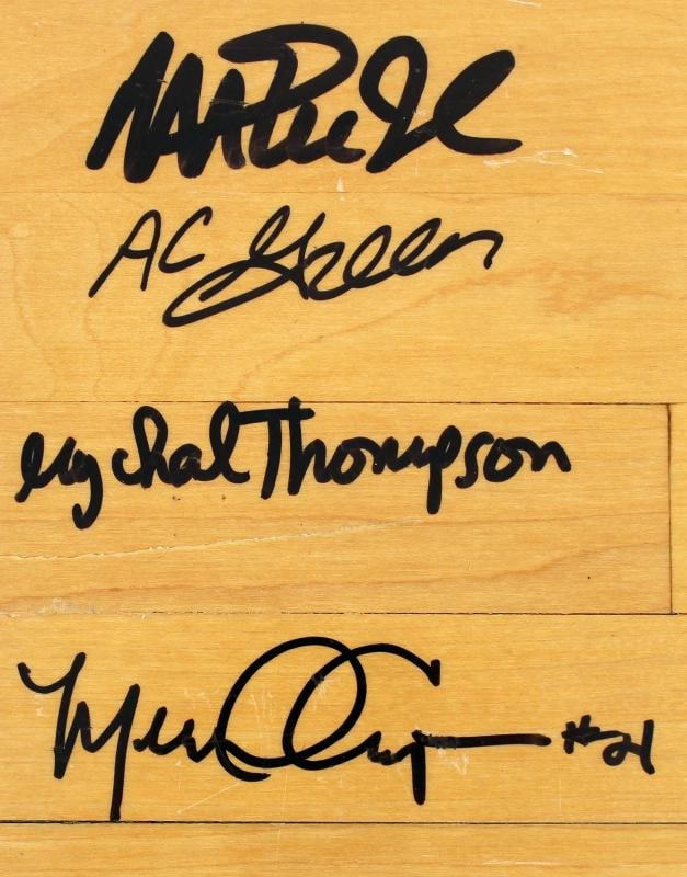 Showtime Lakers Magic Johnson, Kareem Abdul-Jabbar, Byron Scott, Worthy, Green, Cooper, Rambis & ... - 2