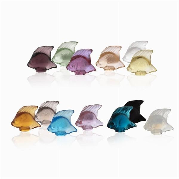 Lalique Aquarium with 100 Fishes Assorted Included Ref. 10720600 - 3