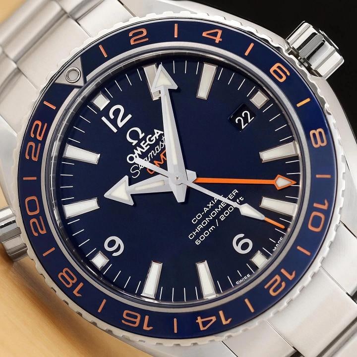 OMEGA SEAMASTER PLANET OCEAN 600M GOODPLANET GMT 232.30.44.22.03.001 MENS WATCH (1 of 1)