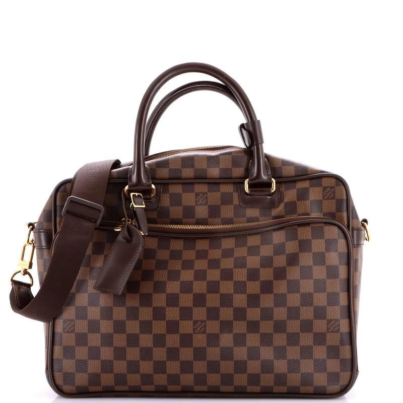 Louis Vuitton Icare Laptop Bag Damier: Accessories: Lock, Keys, Luggage Tag, Poignet, With Strap Measurements: Handle Drop 5", Height 11", Width 15.5", Depth 6", Strap Drop 15-24". Condition: Pre-owned - Good,Brand: Louis Vuitton,Exterior