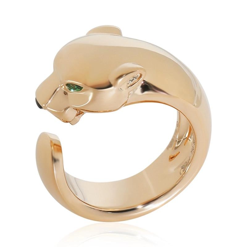 Cartier Yellow Gold Panthere de Cartier Ring - 4