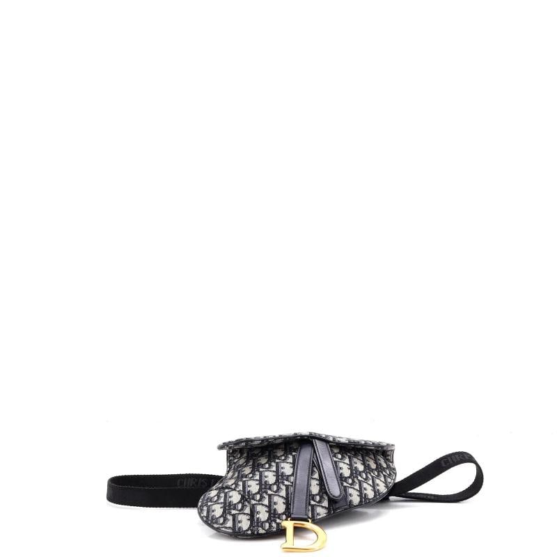 Christian Dior Saddle Belt Bag Oblique Canvas - 4
