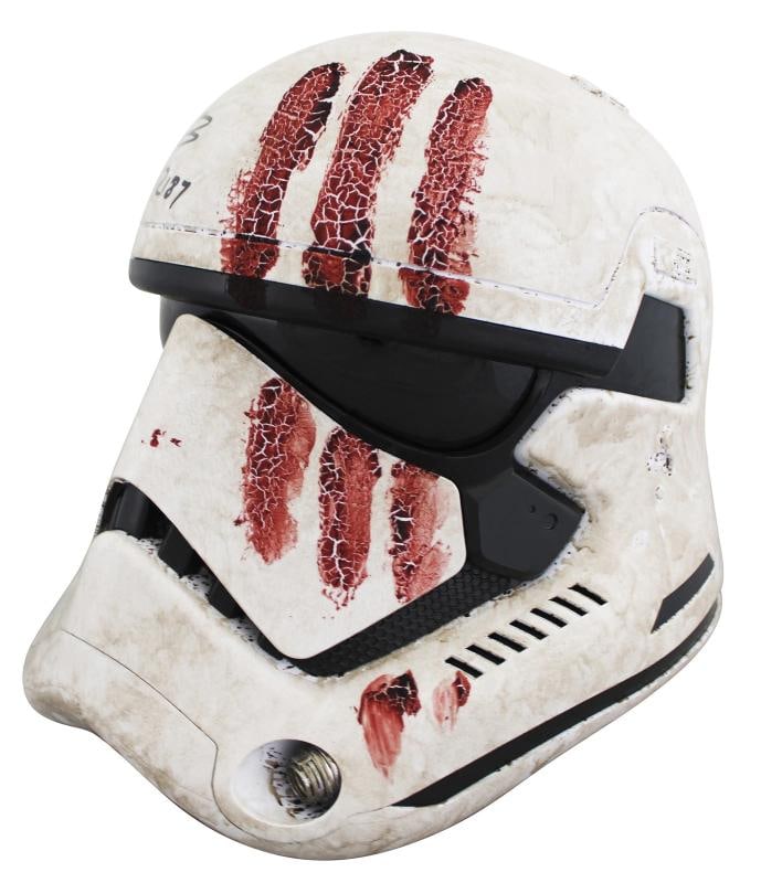 John Boyega Star Wars "FN-2187" Authentic Signed Bloody Full Size Helmet BAS - 5