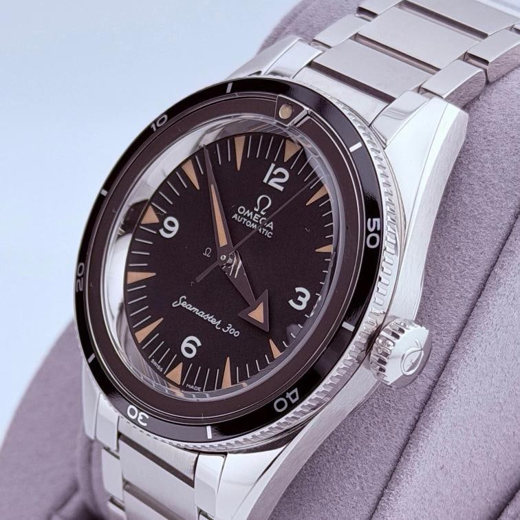 Omega Seamaster 300 1957 Trilogy 234.10.39.20.01.001 39mm Black Dial Box Papers - 13