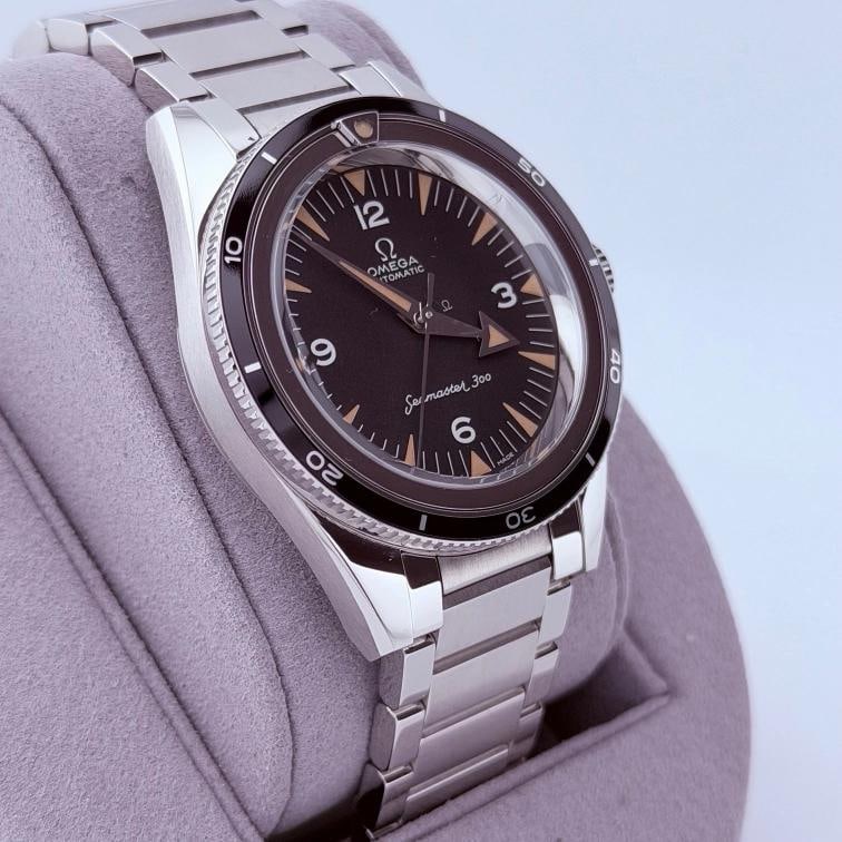 Omega Seamaster 300 1957 Trilogy 234.10.39.20.01.001 39mm Black Dial Box Papers - 14
