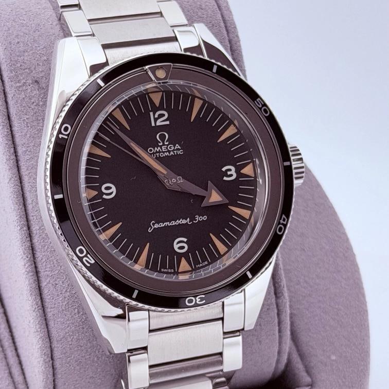 Omega Seamaster 300 1957 Trilogy 234.10.39.20.01.001 39mm Black Dial Box Papers - 8