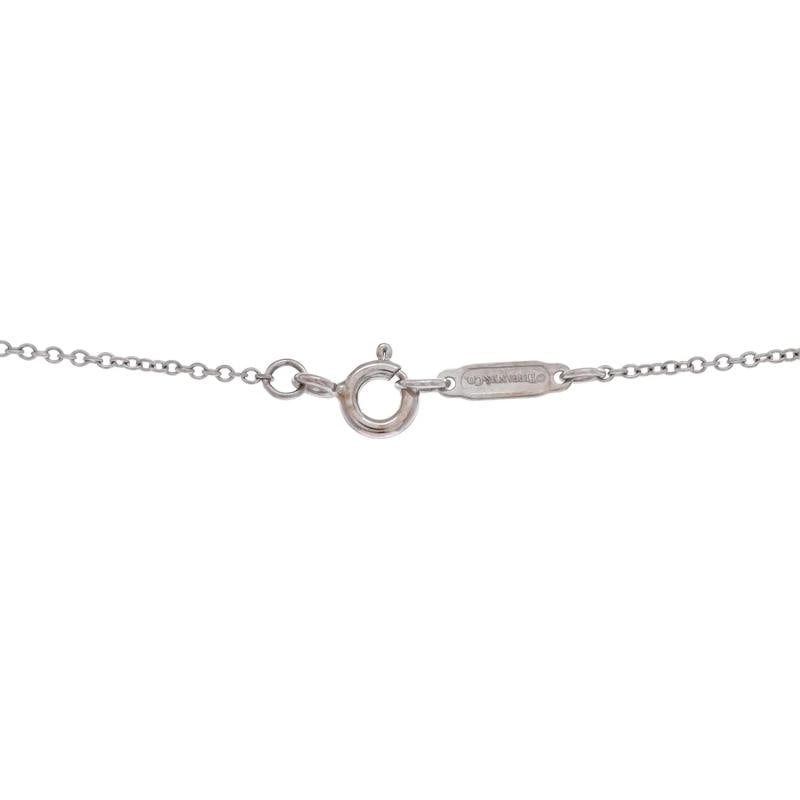 Tiffany & Co. Return to Tiffany Heart Pendant Necklace 18K White Gold - 3