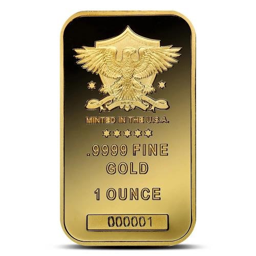 1 oz BGASC Gold Bar (New) - 3