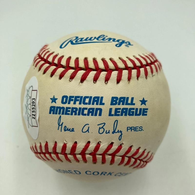Joe Dimaggio "Hall Of Fame 1955" Signed American League Baseball JSA COA - 2