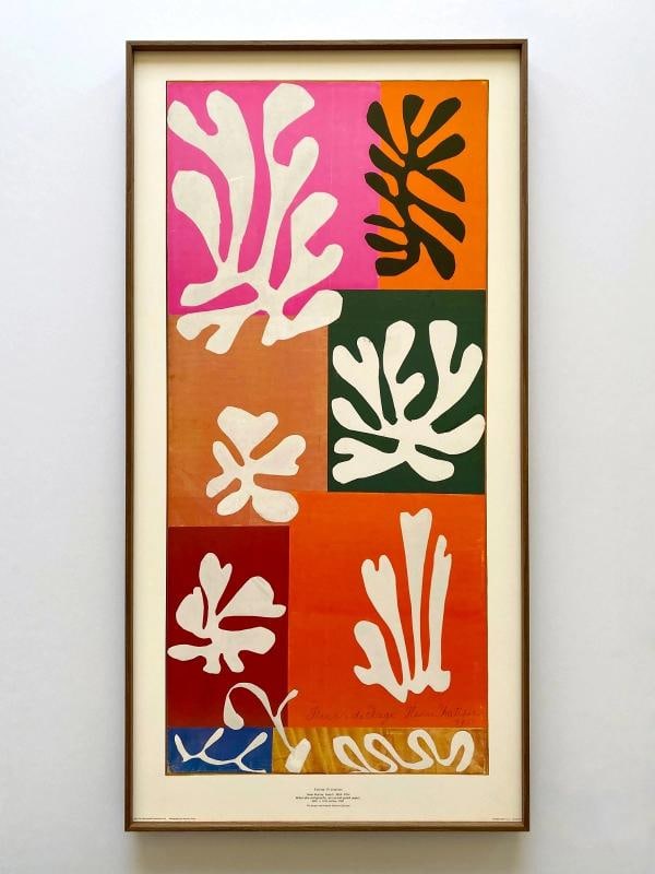 HENRI MATISSE RARE 1989 LITHOGRAPH PRINT FRAMED MUSEUM POSTER SNOW FLOWERS 1951: Condition: Used,Artist: Henri Matisse,Unit of Sale: Single Piece,Size: Medium,Signed: No,Color: Multicolor,Title: " Snow Flowers ",Material: Paper,Framing: Framed,Original/Licensed Reprint: Limited