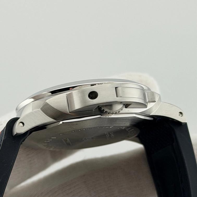2022 Panerai Luminor Marina PAM01312 PAM 1312 44mm Black Dial Steel Box Papers - 9