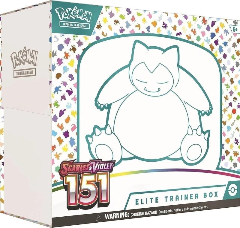 Pokemon Scarlet & Violet | 151 Collection | Elite Trainer Box: Condition: New/Factory Sealed: A brand-new, unused, unopened, undamaged item (including handmade items).,Brand: Pokemon,Game: Pokemon,Set: Pokemon TCG: Scarlet & Violet 151 Collection Elite Trainer
