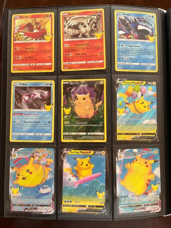 PokÃƒÂ©mon 25th Anniversary Complete Full Set (118/100) 2021 + Celebration Binde - 4