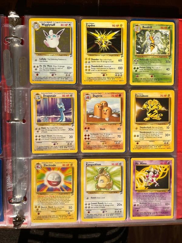 2000 Pokemon TCG: Complete Base Set 2 Collection (130/130) NM / MP Condition - 2