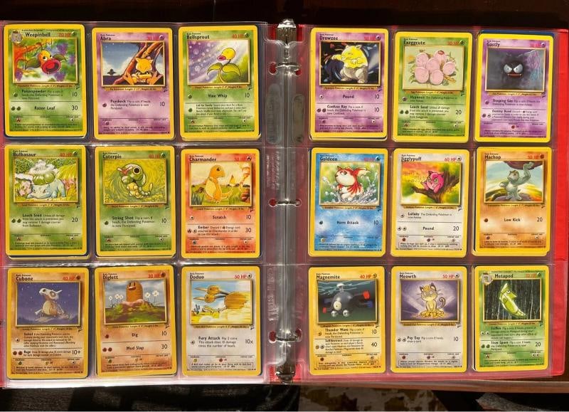 2000 Pokemon TCG: Complete Base Set 2 Collection (130/130) NM / MP Condition - 6