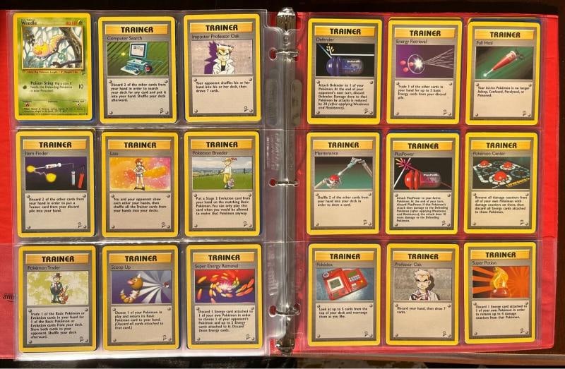 2000 Pokemon TCG: Complete Base Set 2 Collection (130/130) NM / MP Condition - 8