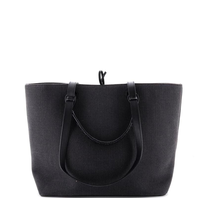 Loewe Anagram Square Basket Tote Canvas Medium - 3