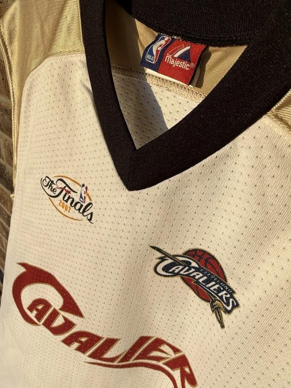 LeBron James Autographed Signed Cavaliers NBA Finals Jersey Auto PSA/DNA LOA - 9