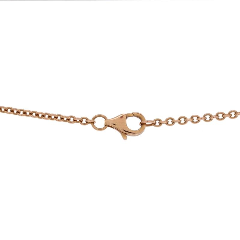 Cartier Love Interlocking Necklace 18K Rose Gold - 3