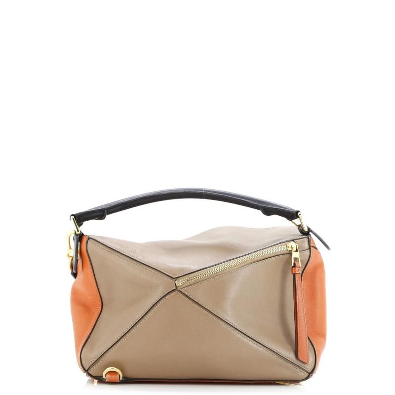Loewe Puzzle Bag Leather Medium - 3