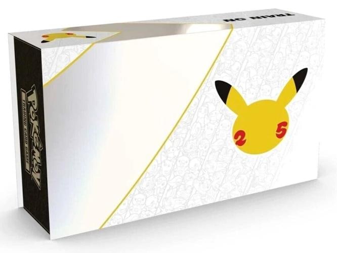 Pokemon TCG Celebrations Ultra Premium Collection Box Factory Sealed: Condition: New/Factory Sealed: A brand-new, unused, unopened, undamaged item (including handmade items).. ,Country of Origin: United States,Illustrator: 5ban Graphics,Number of Packs: 25,Number of