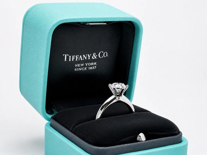 Tiffany & Co. Round Diamond 1.13 cts I VS1 Engagement Ring Plat Certificates - 6