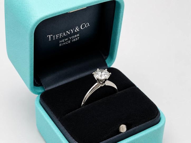 Tiffany & Co. Round Diamond 1.13 cts I VS1 Engagement Ring Plat Certificates - 7