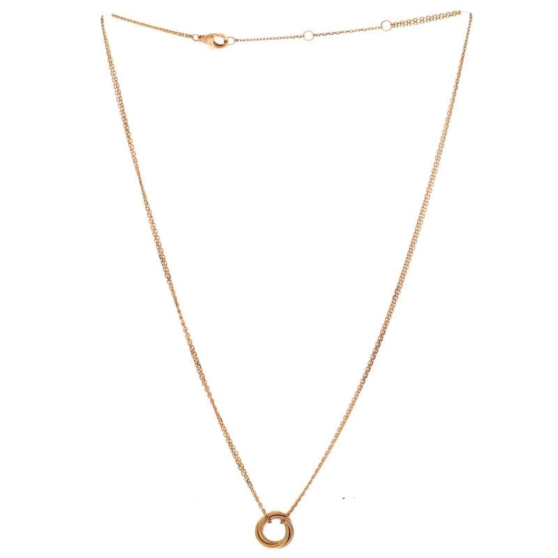 Cartier Trinity Choker Necklace 18K Tricolor Gold - 2
