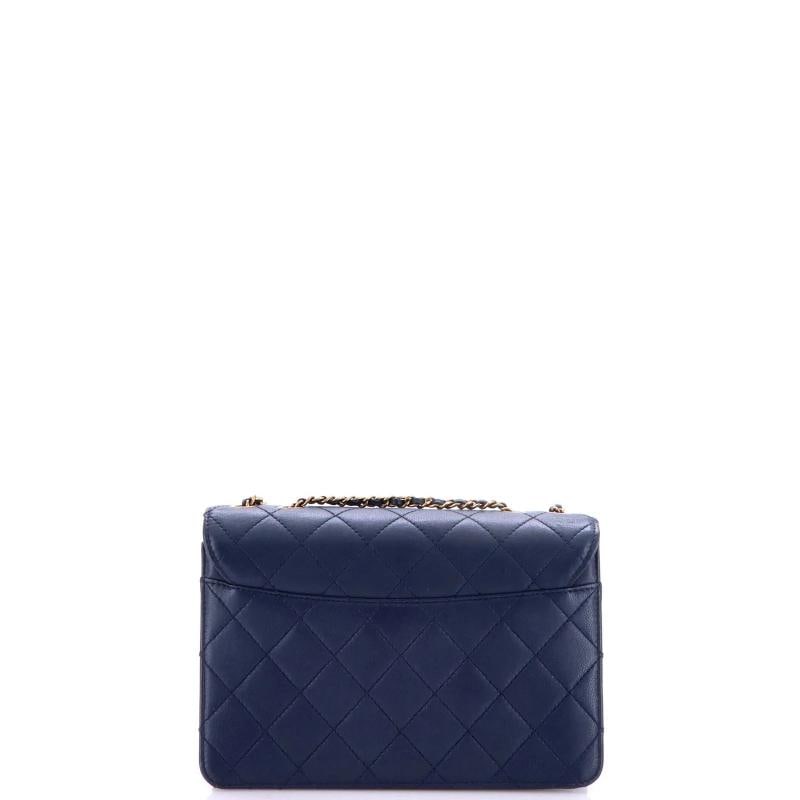 Chanel Beauty Lock Flap Bag Quilted Sheepskin Small - 3