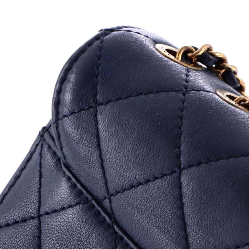 Chanel Beauty Lock Flap Bag Quilted Sheepskin Small - 7