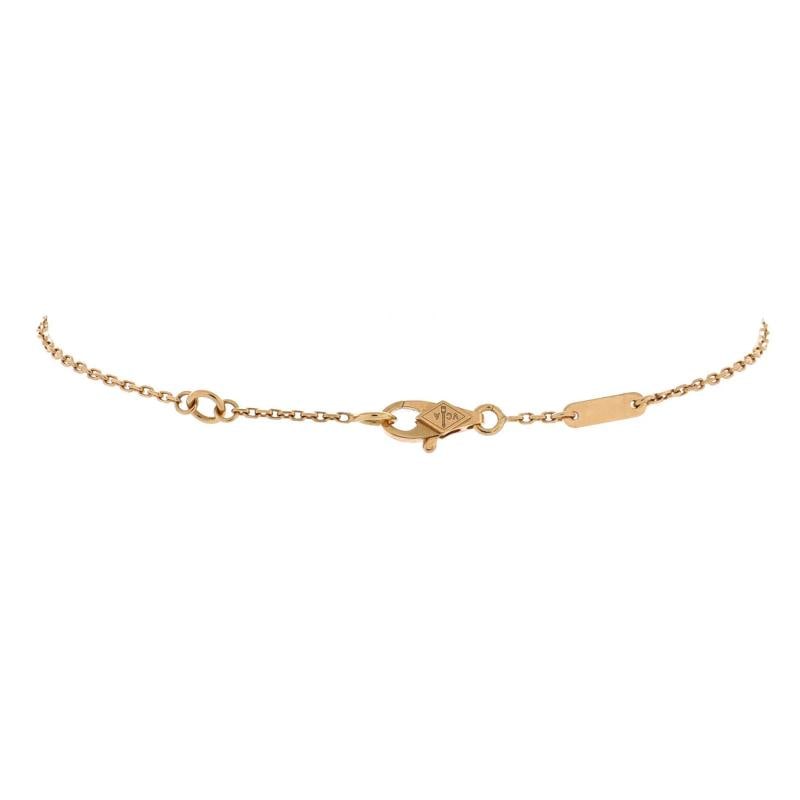 Van Cleef & Arpels Frivole Bracelet 18K Yellow Gold with Diamond Mini - 2