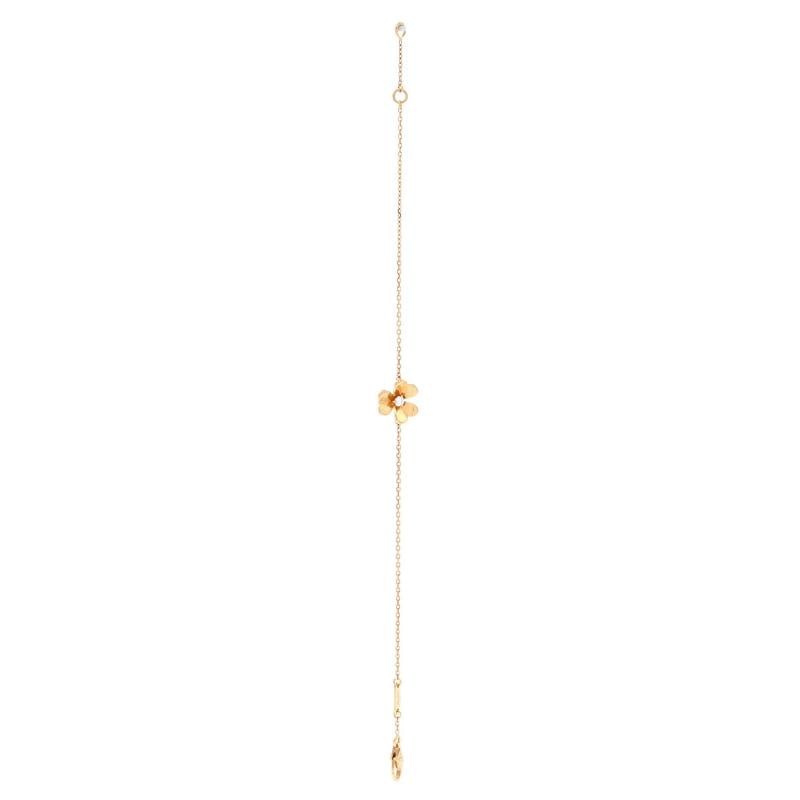 Van Cleef & Arpels Frivole Bracelet 18K Yellow Gold with Diamond Mini - 3