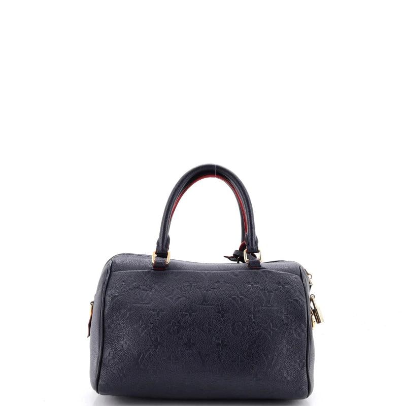 Louis Vuitton Speedy Bandouliere NM Bag Monogram Empreinte Leather 25 - 3