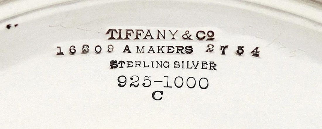 c1904-1905 Tiffany Co Sterling Silver Tall Double Handle Urn Vase - 8