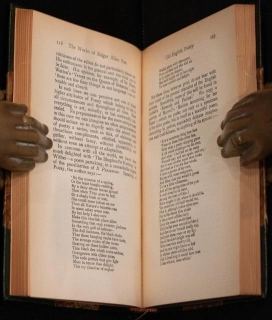 1895 The Works of Edgar Allan Poe Fine Leather Bindings Illustrated - 13