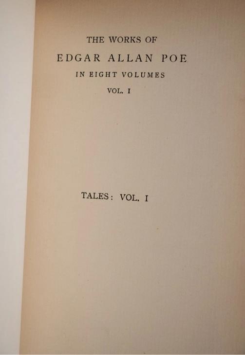 1895 The Works of Edgar Allan Poe Fine Leather Bindings Illustrated - 6