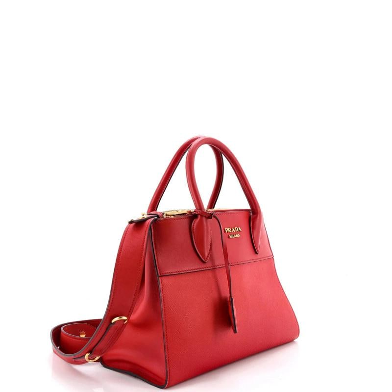 Prada Paradigme Tote Saffiano with City Calf Small - 2