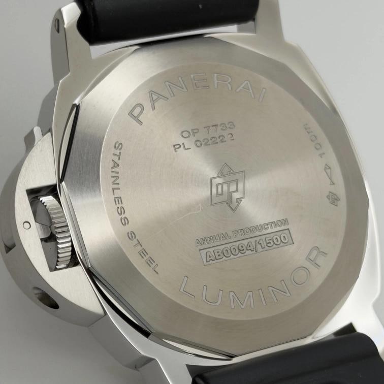 Panerai Luminor Base Logo PAM01086 PAM 1086 44mm Black Dial Stainless Steel - 12