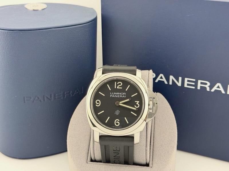 Panerai Luminor Base Logo PAM01086 PAM 1086 44mm Black Dial Stainless Steel - 13